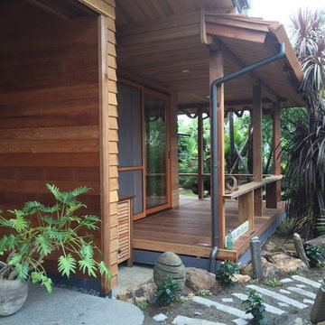 アプローチよりデッキを見る