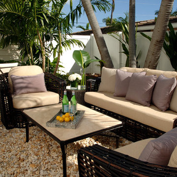 Exotic Zen Courtyard