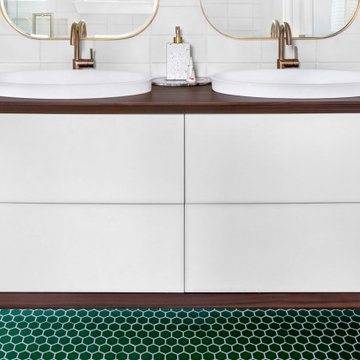 Vanity Fair Magazine Featured Bathroom Hutchison Residence Project By Darash