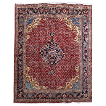 Consigned, Persian Rug, 10'x13', Handmade Wool Tabriz