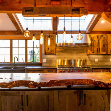 Rustic Industrial Kitchen