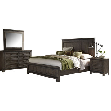 Liberty Thornwood Hills Bedroom Set With King Bed