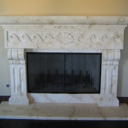 FP-18 LAS OLAS - Fireplace Mantels