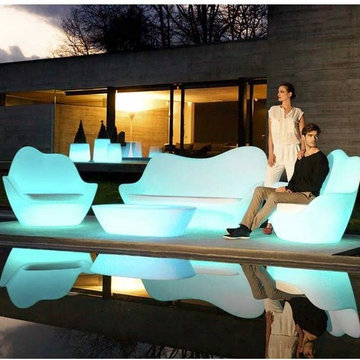 Sabinas Illuminated Outdoor Seating Collection