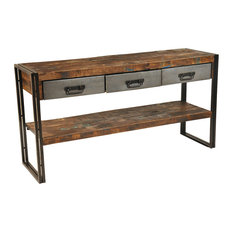 Brock 3-Drawer Sofa Table