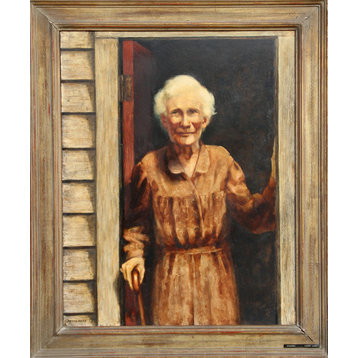 Harry Lane, Centenarian, Grandma, Oil Painting