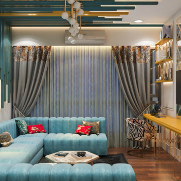 Working Wednesday Day Night Effect on Home Interior Design