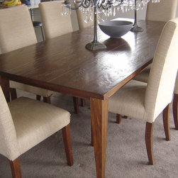 Distressed Timber Dining Table - Dining Tables