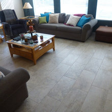 tile floor entry