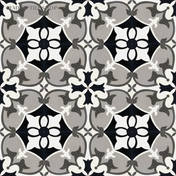 Contemporary Cement Tile - 床＆壁タイル