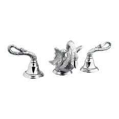 Three holes basin set