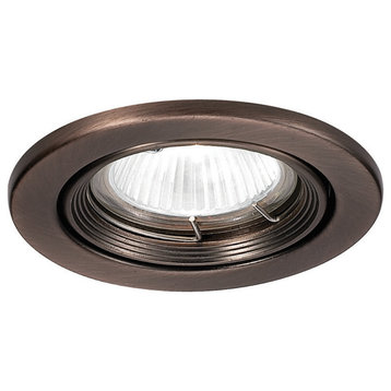WAC Lighting HR-836 2.5" Low Voltage Recessed Light Baffle Trim - Copper Bronze