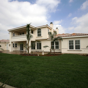 Mediterranean Golf Course Estate Home