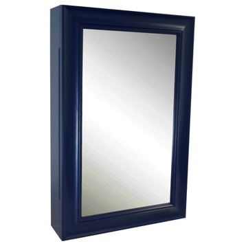 Napa Wall-Mounted Medicine Cabinet, Royal Blue