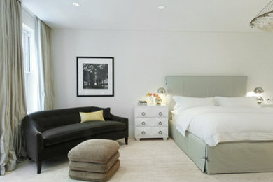 Bedroom - modern bedroom idea in Other