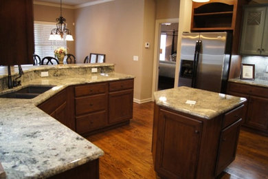 Example of a kitchen design in Other
