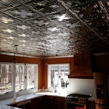 Westchester Kitchen Tin Ceilings