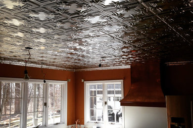 Westchester Kitchen Tin Ceilings