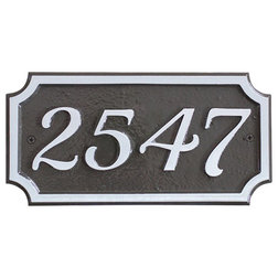 Transitional House Numbers by Majestic Mfg