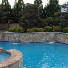 Pool landscaping