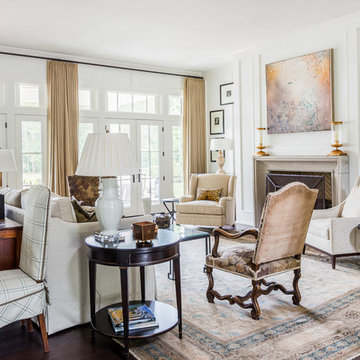 Transitional Living Room