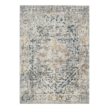 Cuckfield Updated Vintage Farmhouse 7'10" X 10'3" Area Rug