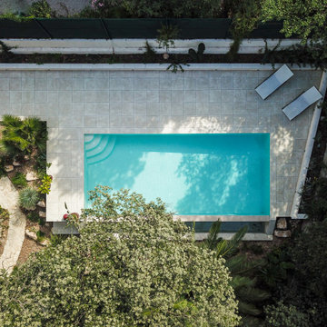 Maison D-Construction piscine et terrasse