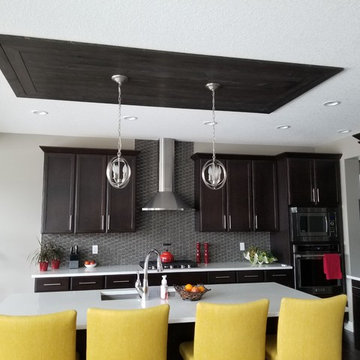 Auburn - Ship-lap ceiling detail