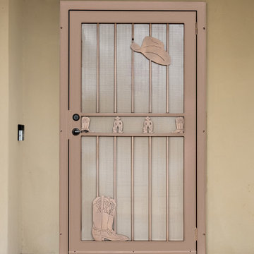Cowboy Iron Security Door Signature