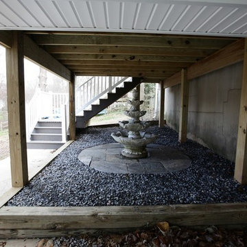 Deck, Under Deck Ceiling, Water fountain: Vienna VA