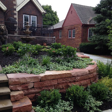Natural Stone and Statue Garden