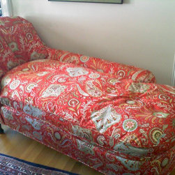 Fresh look on old pieces - Indoor Chaise Lounge Chairs