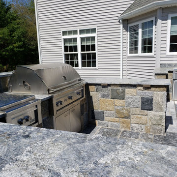 Outdoor Kitchen designed with the intent of the homeowners in mind.
