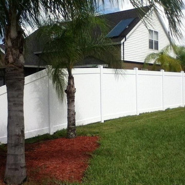 PVC/Vinyl Fence Projects