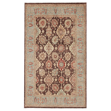 Pasargad Ferehan Collection Traditional Hand-Knotted Wool Area Rug5'11"x9'11"
