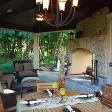 See Thru Fireplace