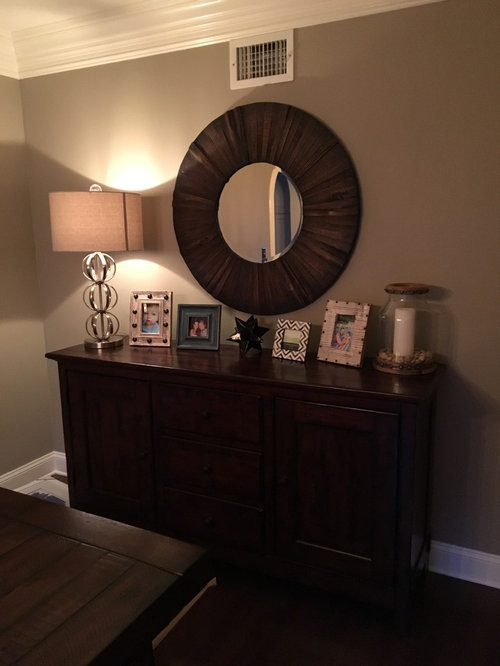 Buffet Credenza Does This Lamp Look Ok