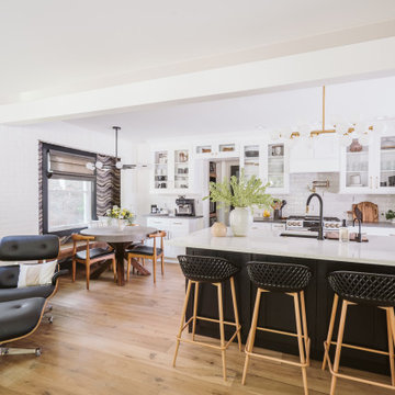 Auburn + Grace Kitchen/Dining/Living Space