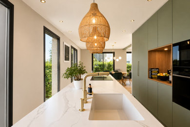 Idées déco pour une cuisine moderne.