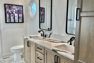 Example of a bathroom design in Other