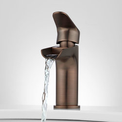 Pagosa Waterfall Single-Hole Bathroom Faucet - Bathroom Faucets And Showerheads