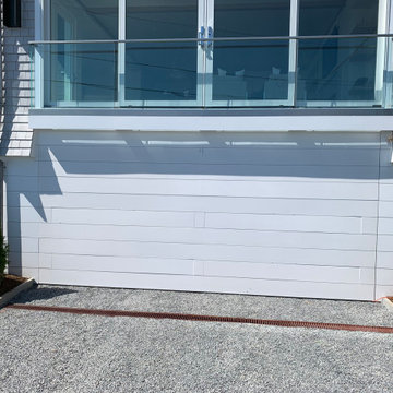 Beach Front Flush-Mount Garage Door