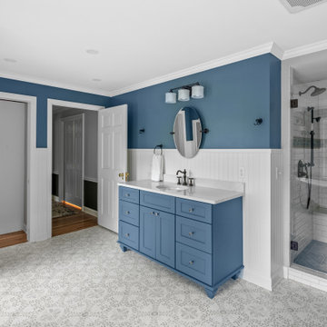 River Hills Master Suite and Guest Bathroom