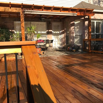 Decks & Backyards - Power Washed and Painted