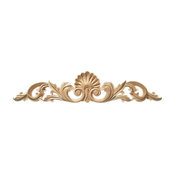 Center with Scrolls Shell Medium CRV5043, Lindenwood