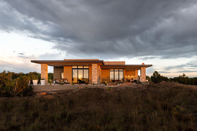 Minimalist exterior home photo in Other