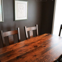 Reclaimed Wood Harvest Tables - Products