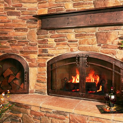 Ironhaus - Ironhaus Showroom Teton Woodburning Fireplace - Products