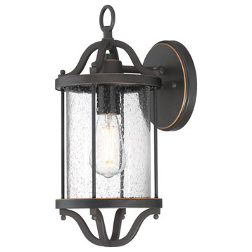 Westinghouse 6113500 Isabelle 8" Tall Outdoor Wall Sconce - Oil Rubbed Bronze