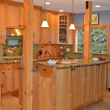 Natural Alder Shaker Kitchen